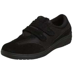 Grasshoppers Ladies Stretch Plus Velcro Sneaker by Grasshoppers
