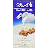 Lindt Classic Recipes Milk Chocolate, 4.4-Ounce Packages