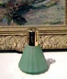 Green Frosted Lampe Berger