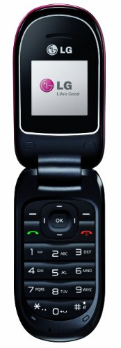 LG A170 Cube Handy (3,8 cm (1,5 Zoll) Display) rot