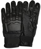 Full Finger Leather Paintball Gloves- X-Large