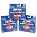 Mattel Justice League JLA Hexors Collectible Booster 3-Pack