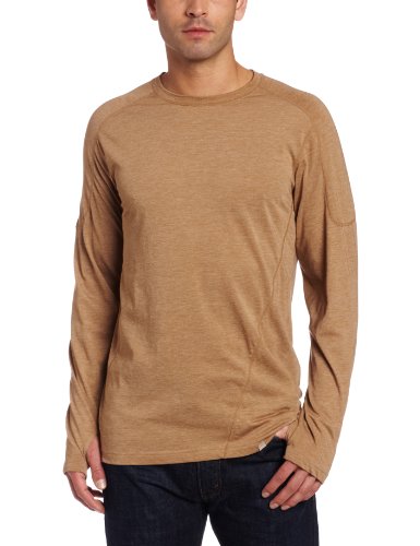 Exofficio Men's Bugs Away Securitee Long Sleeve Shirt, Henna, Medium On Sale