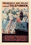 12 X 18 Stretched Canvas Poster Telefonia sin Hilos Sistema Telefunken