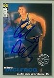 Andrew DeClercq Autographed/Hand Signed Basketball Card (Indiana Pacers) 1995 Upper Deck CC Silver #