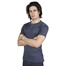 Mens Thermal Underwear Short Sleeve T Shirt