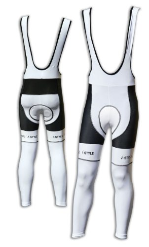 Cycling Thermal Bib Tights (ISTYLE_VERTIGO- white) 2XL