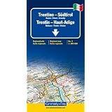 Italien 03. Trentino / S�dtirol 1 : 200 000. Stra�enkarte: Bozen - Trient -  Venedig. Regionalkarte. Offizielle Karte des Touring Club Italianovon "Kummerly + Frey"