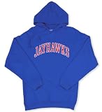 Kansas Jayhawks Classic Hooded Pullover Sweatshirt with Arch