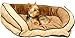 K&H Pet Products Bolster Couch Pet Bed Large Mocha/Tan 28