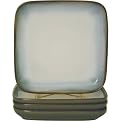 Sango Square Salad Plates Set of 4 - Avocado