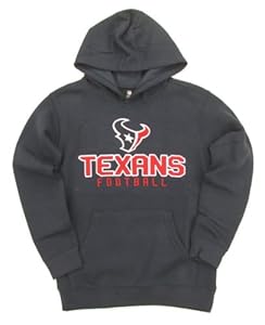 Houston Texans Youth Promo Fleece Football Hoodie - Navy (Medium)