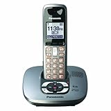 Panasonic Dect 6.0 Dark Grey Cordless Phone with Answering Machine (KX-TG6431M)