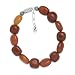 Red Jasper and Carnelian Beaded Bracelet