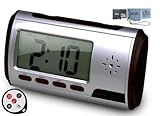 Digital Spy Camera Clock with Remote Control and Motion Detection