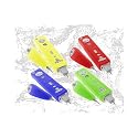 Skque Nintnedo Wii Remote Controller Silicone Skin Case ( Blue / Green / Red / Yellow ) Cover Bundle Kit Set