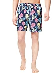 XXXL Blue Harbour Jellyfish Print Quick Dry Swim Shorts