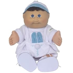 Cabbage Patch Kids Preemies - Caucasian Boy with Brunette Hair by Play Along Toys