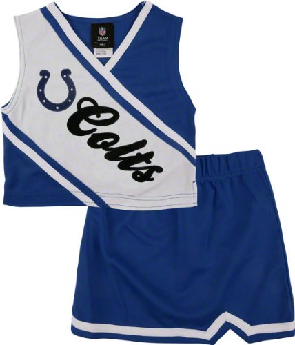 Indianapolis Colts Toddler 2-Piece Cheerleader Set