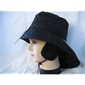 Brigg S�dwester wendbar Ohrenklappen Regenhut black XL 59/60