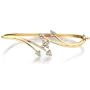 14 Karat Yellow Gold 0.50 carats Diamond Bangle Bracelet