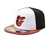 MLB Baltimore Orioles Authentic On Field 59Fifty Cap by New Era (White/Black/Orange, 7 1/2)