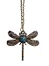 Dragon Fly Bronze Color Pendant Chain Necklace Steampunk Costume Jewelry RS.1599.00