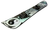 Paris Intermediate 49" Snowboard with Twister Binding Ying Yang