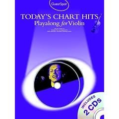 Guest Spot: Today's Chart Hits - Playalong for Violin (Guest Spot Book & Cds)