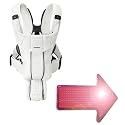 Baby Bjorn Synergy Carrier in White with Free LED Safety Reflector Light