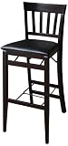 Linon Triena Mission Back Folding 24 High Counter Bar Stool