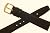 Men's Leather Watchband Black 18mm Watch Band from JP Leatherworks