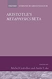 Aristotle's Metaphysics Beta : Symposium Aristotelicum