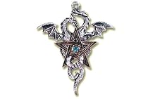 Anh&auml;nger Drachenstern Schmuck Fantasy Gothic Amulette