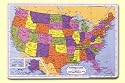 United States Placemat by M. Ruskin