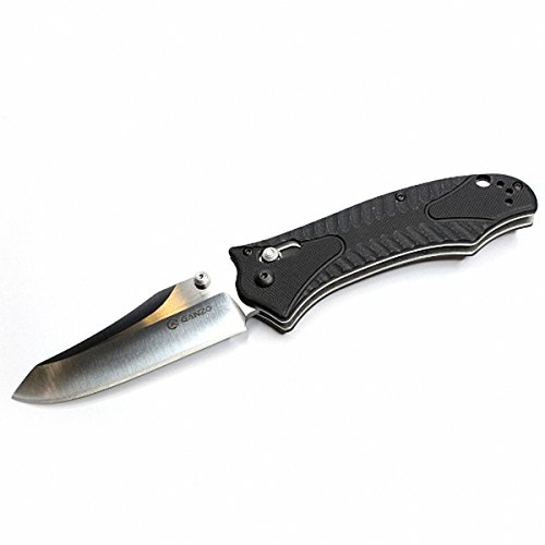 Ganzo G710 Folding Knife 440c Blade Black G10 Hanlde Camping Knife Hunting Knife
