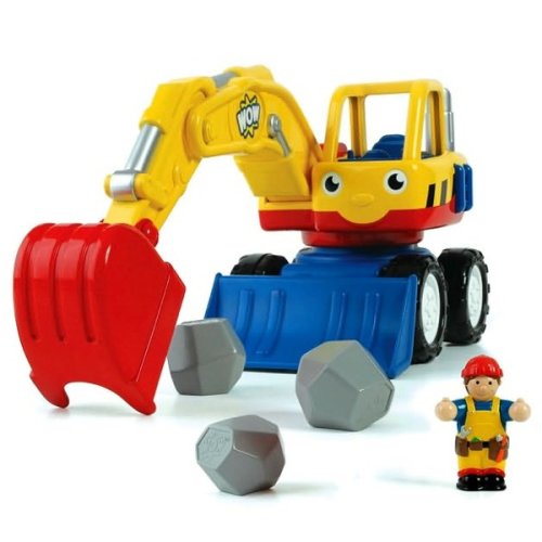 Childrens Toyshop  Toys : Wow - Dexter the Digger Friction Powered Excavator with Mechanical Arm