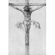 Albrecht Durer (Study on the "Upper St. Veiter altar" Christ on the Cross) Art Poster Print - 13x19
