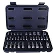 Advanced Tool Design Model ATD-125 35Pc TORX Bit Set 1/4", 3/8", 1/2" Drive