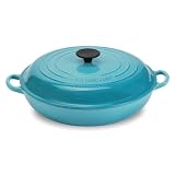 Le Creuset Enameled Cast-Iron 3-1 2-Quart Braiser, Caribbean