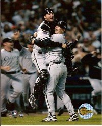 A.J. Pierzynski Bobby Jenks WS 05 Color 8x10