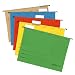 Herlitz 5874656 H�ngemappe A4 UniReg farbig sortiert 5er Kraftkarton, 230 g/qm