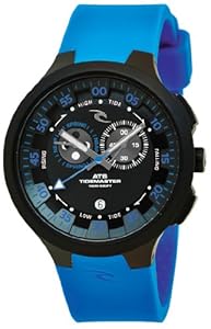 Rip Curl Men's A1103 - BLU K38 Tidemaster Silicone Blue Analog Tide Surf Watch