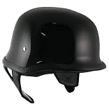 Outlaw™ German Style Black Half Face Helmet Size : Large 41%2B3awLvOhL. SL160 Outlaw™ German Style Black Half Face Helmet Size : Large