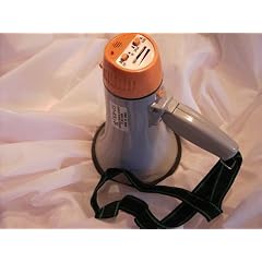 Megaphon, tragbar, 24 cm, Sprech-und Alarmfunktion