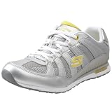 Skechers Womens Silver Lace Up  4 UK