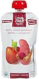 Love Child Organics Super Blends Purees - Beets, Sweet Potatoes, Apples & Cinnamon - 4 oz - 6 pk