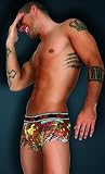 XTG Beach Party Boxer, dunkelbraun