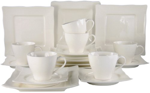 Creatable 187209 Kaffeeservice Eva 18-teilig