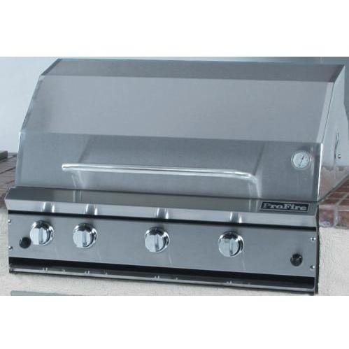 Profire Professional Series 36 Inch Natural Gas Grill With Rotisserie - Built-in